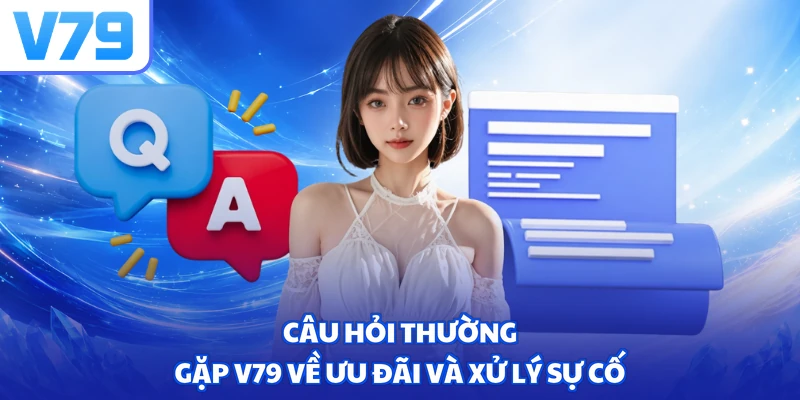 Câu hỏi thường gặp V79 về ưu đãi và xử lý sự cố