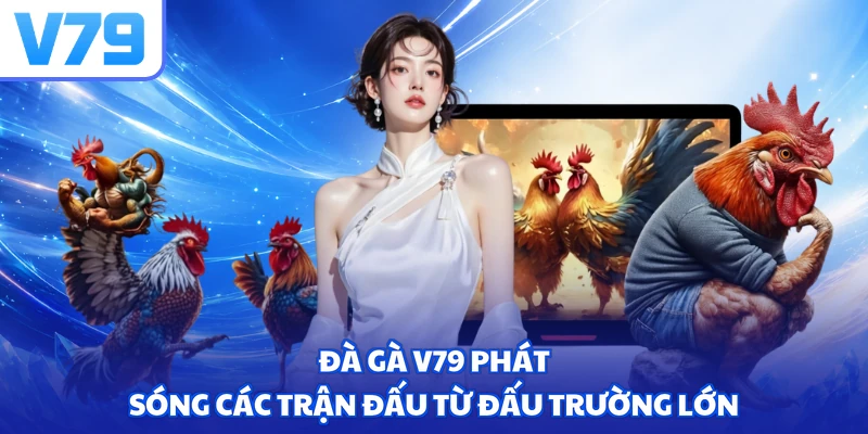 Đá gà V79 phát sóng các trận đấu từ đấu trường lớn